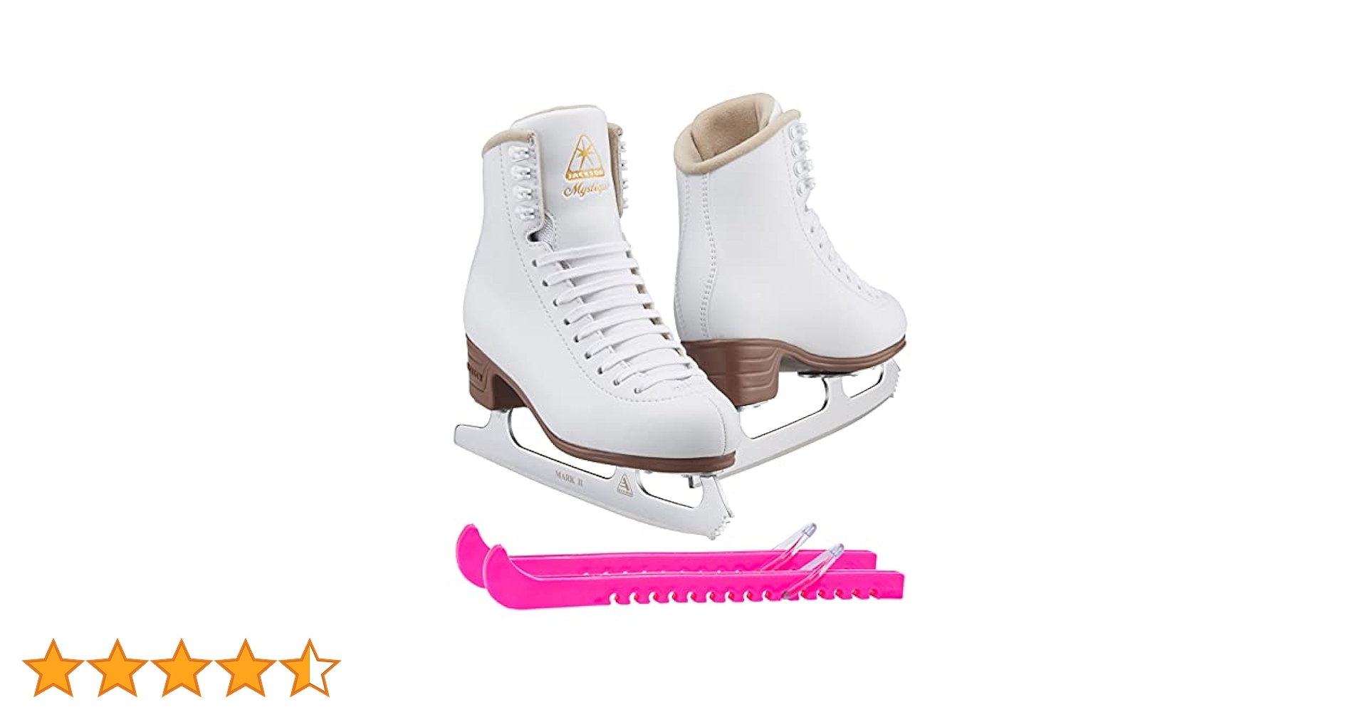 ジャクソン　ミスティック　スケート靴　size 4 1/2 送料無料】フィギュアスケート靴 JACKSON ミスティークセット